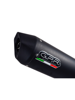 Tłumik G.P.R Furore Nero [Slip-On, Black Aluminium] - Suzuki GSF 650 Bandit S [05-06]